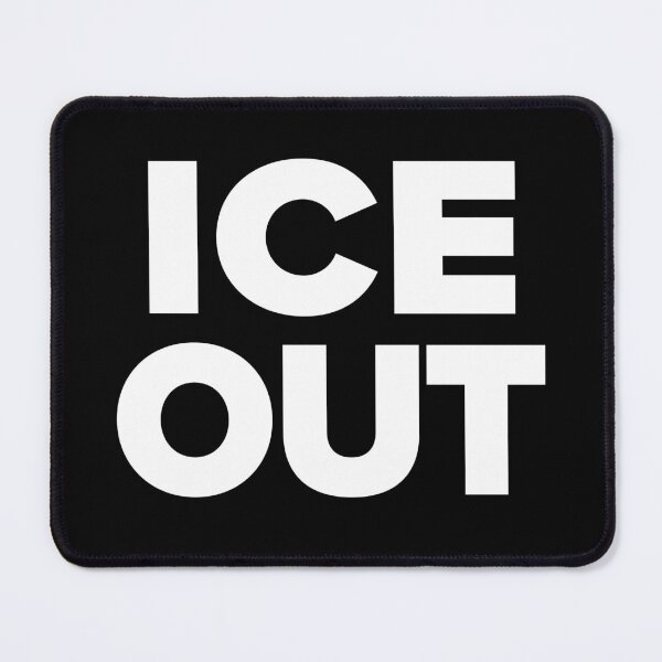 Item preview, ICE OUT Abolish and resist designed and sold by blackdogshop.
