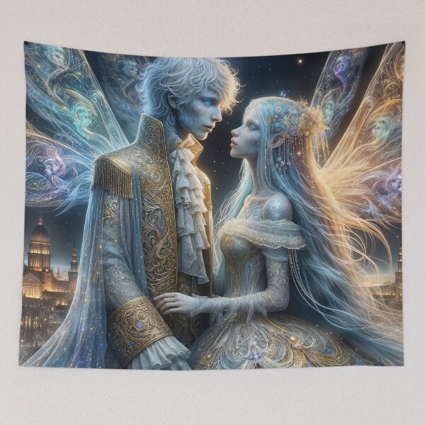 Item preview, A touch of fairy tale: The splendor of wings in the fantasy kingdom (second version) designed and sold by KunstGeist.