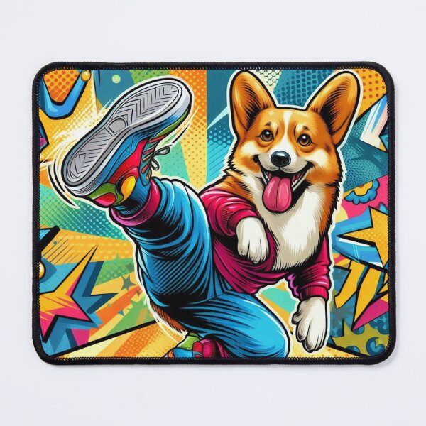 Item preview, Breakdance Corgi – Street Style Pup Design designed and sold by Dogandesighn.