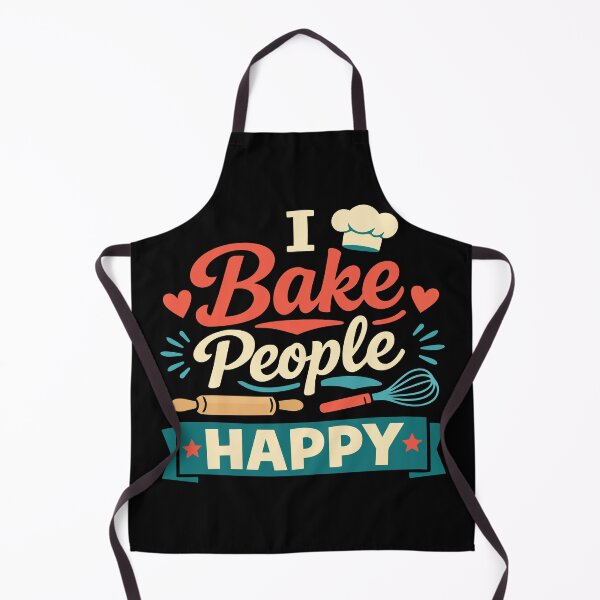 Item preview, I Bake People Happy – Funny Baking Pun & Pastry Art designed and sold by FamaPod.