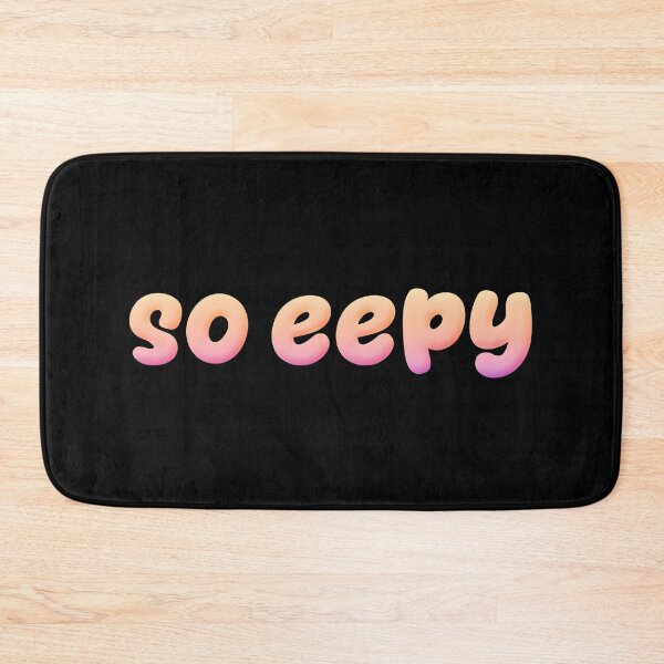Item preview, so eepy, peach designed and sold by Memes N Lore .