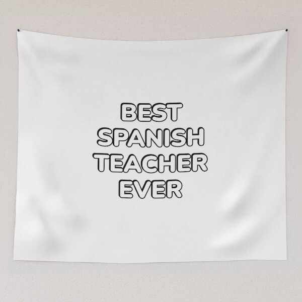 Item preview, Best Spanish Teacher Ever  designed and sold by Inspirationmotivation.