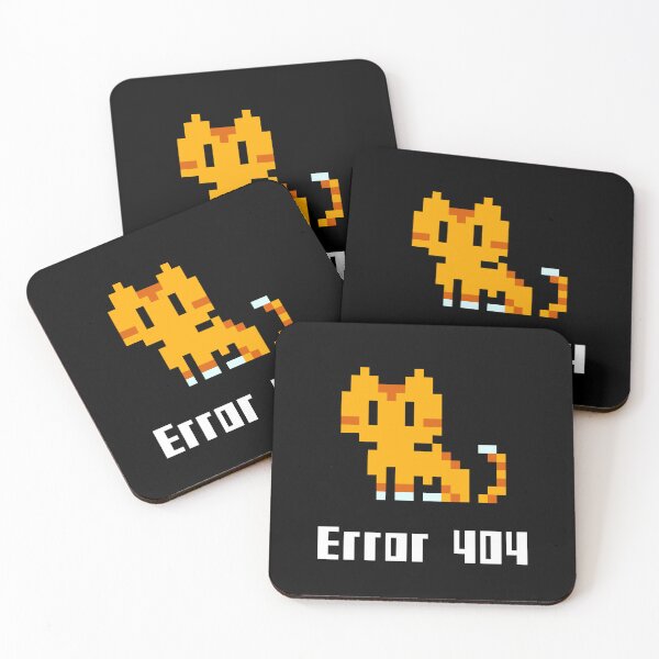 Item preview, Error 404 Cat Pixel designed and sold by yalcoholic.