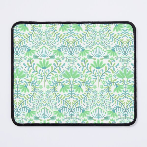 Item preview, Bird's Home- Light Cyan- Blue Green designed and sold by Fabricatemyart.