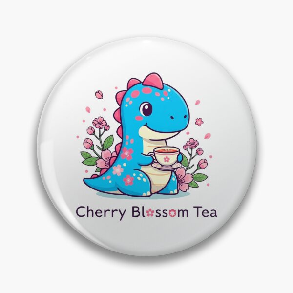 Item preview, Cherry Blossom Dino Tea: A Tasty Adventure designed and sold by Pollock.