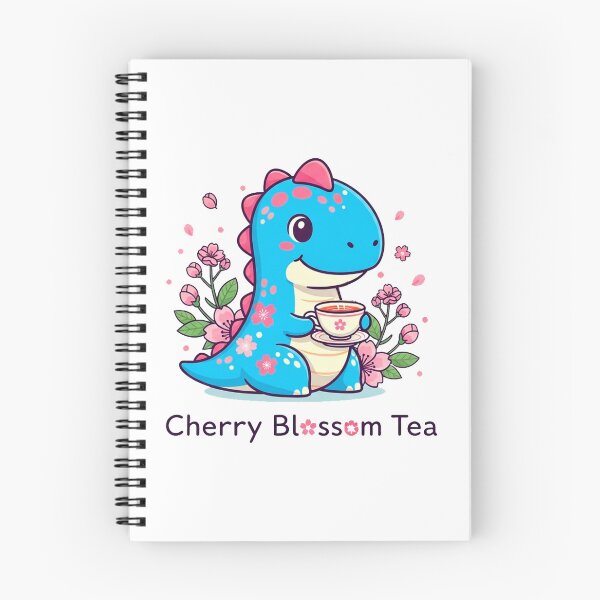 Item preview, Cherry Blossom Dino Tea: A Tasty Adventure designed and sold by Pollock.
