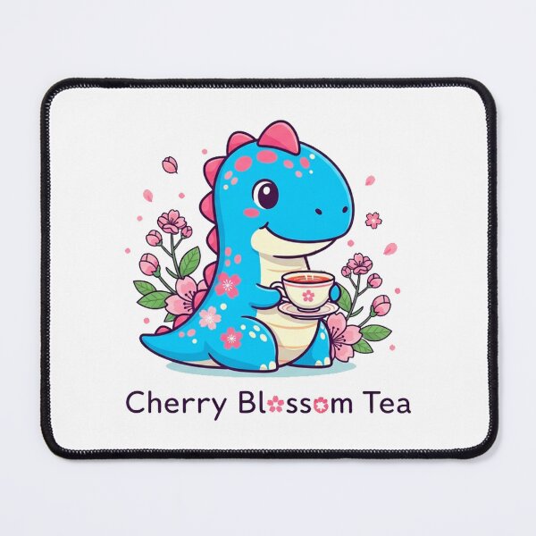 Item preview, Cherry Blossom Dino Tea: A Tasty Adventure designed and sold by Pollock.