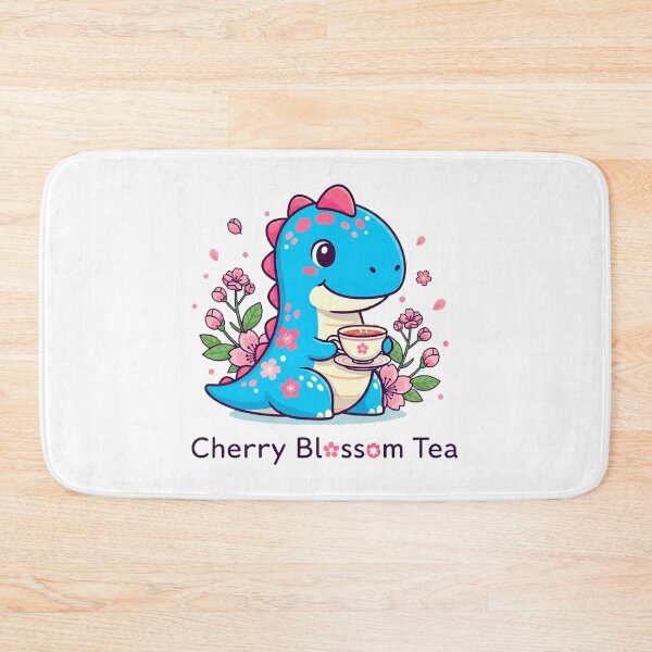 Item preview, Cherry Blossom Dino Tea: A Tasty Adventure designed and sold by Pollock.