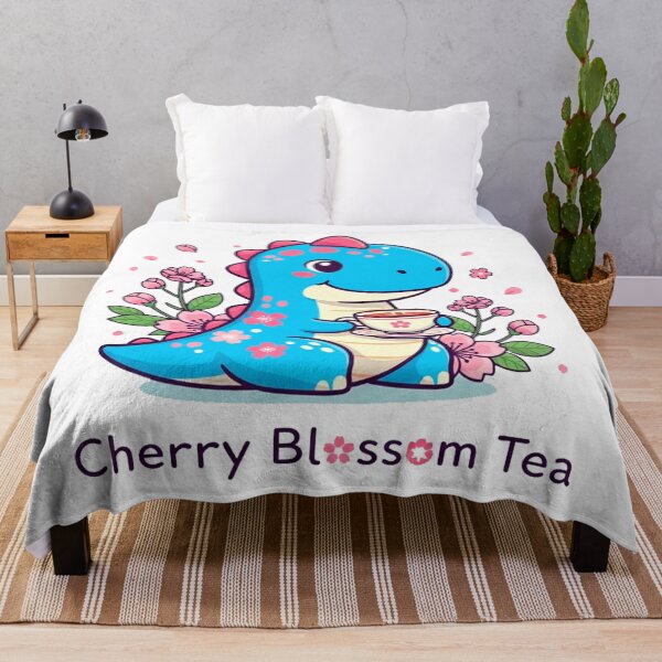 Item preview, Cherry Blossom Dino Tea: A Tasty Adventure designed and sold by Pollock.