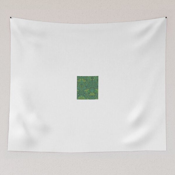 Item preview, Bird's Home-Fern Green-Deep Moss Green designed and sold by Fabricatemyart.