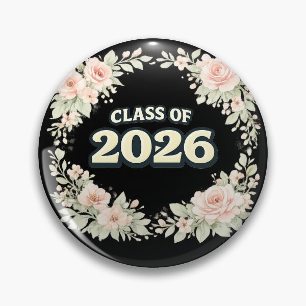 Item preview, Class of 2026 Floral Wreath Graduation designed and sold by PunchDrop.