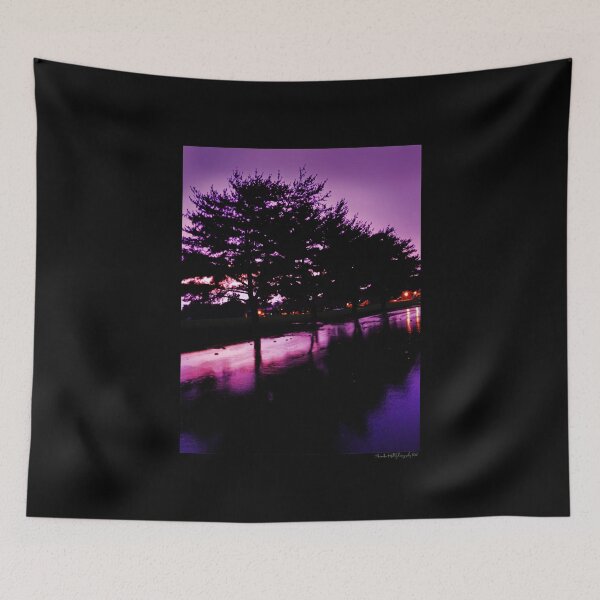 Item preview, Twilight Reflections – Purple Sunset Silhouettes in Baltimore designed and sold by Artondra Hall.