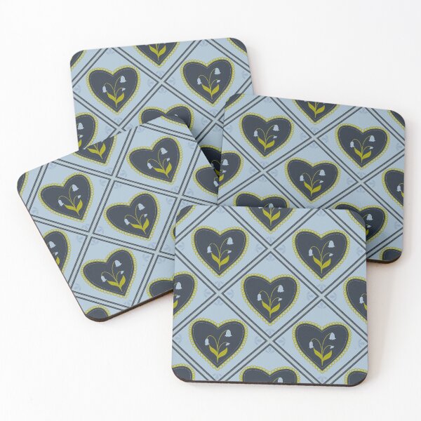 Item preview, Floral Hearts Pattern  designed and sold by paigealayna.