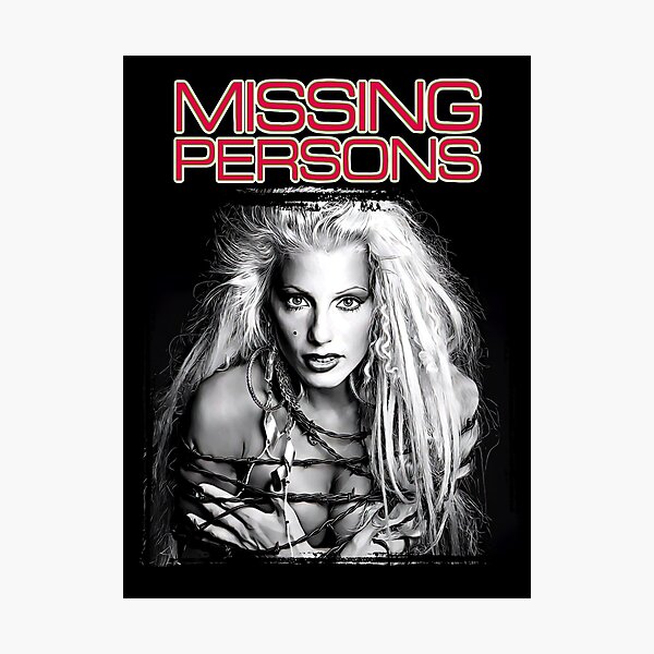 Item preview, Missing Persons designed and sold by BOTALEG.