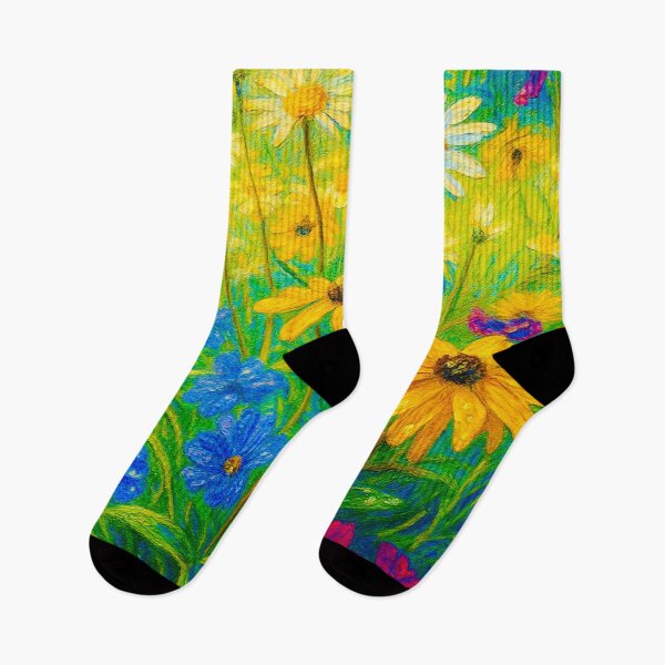 Item preview, Field of Wild Flowers designed and sold by TinCatOutPost.