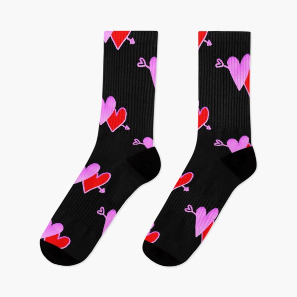 Item preview, Two Hearts with Arrow – Romantic Design for Valentine's Day designed and sold by AstronautMerch.