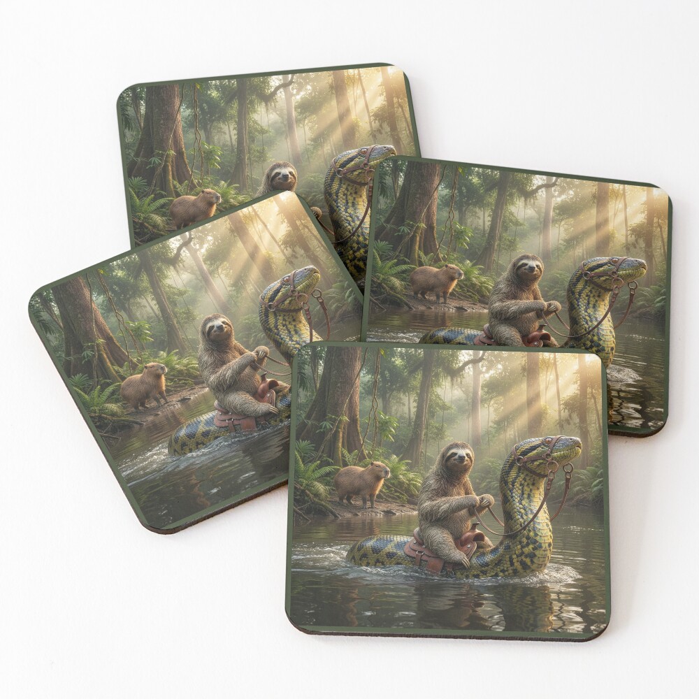 Item preview, Coasters (Set of 4) designed and sold by Tridentulus.
