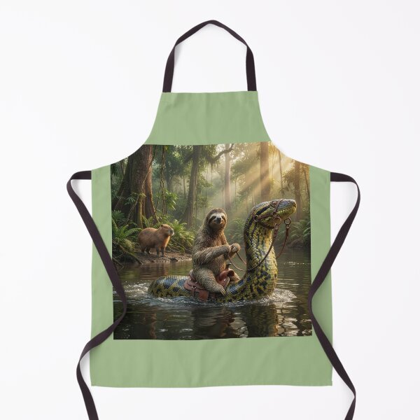 Item preview, Intrepid Sloth Rides Anaconda designed and sold by Tridentulus.