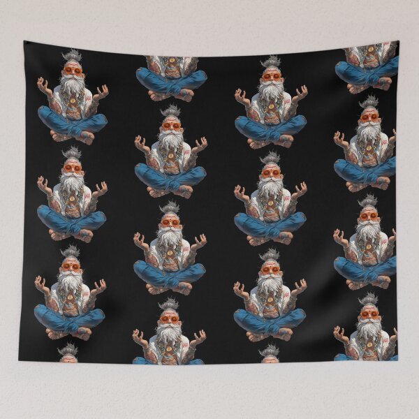 Item preview, Wise & Stylish Yoga Grandpa – Calm & Confident designed and sold by LazyButGenius.