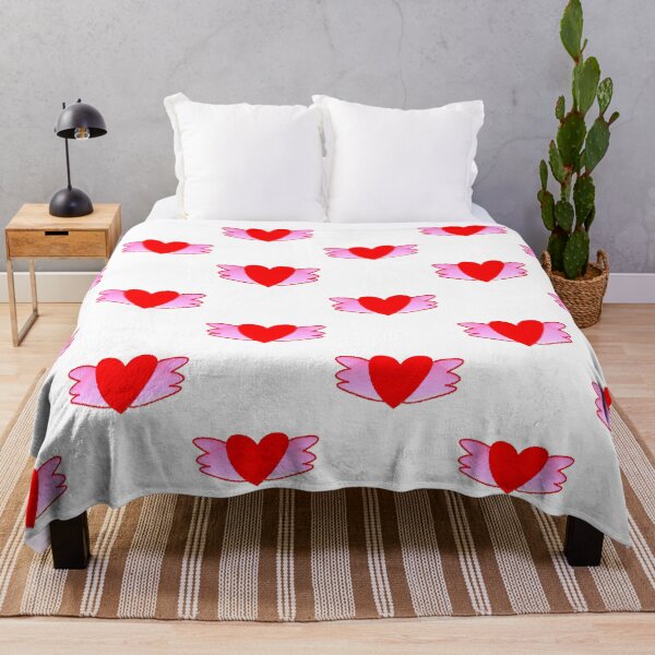 Item preview, Heart with Wings – Romantic Design for Couples and Lovers designed and sold by AstronautMerch.