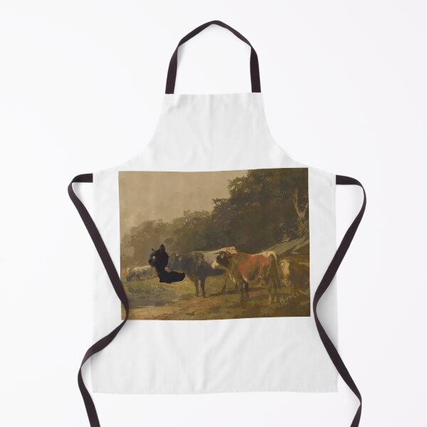 Item preview, Kuro Kitty in Art History: Cows by the Lakeshore, Volt designed and sold by NowellM.