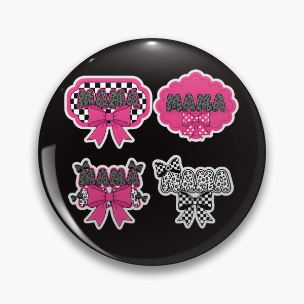 Item preview, Glitter Pink Mama Coquette Bow, Mama Checkered, Mama Varsity, Mama Bow, Mini & Mama Leopard designed and sold by DesignDenDo ⭐⭐⭐⭐⭐.