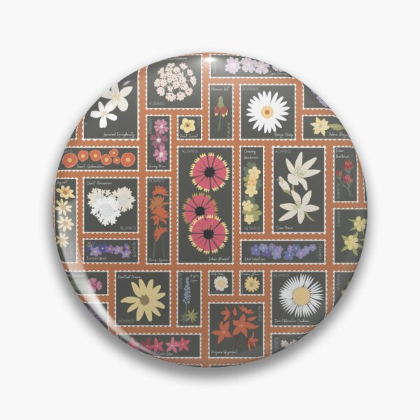 Item preview, Arizona Wildflowers - All over pattern  designed and sold by Una Somerville.