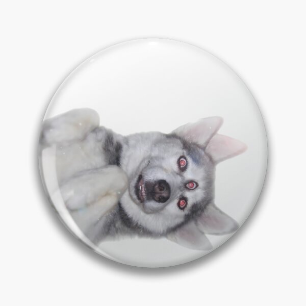 Item preview, Distorted Multi-Eye Husky Dog Glitch designed and sold by NostalgiaOS.