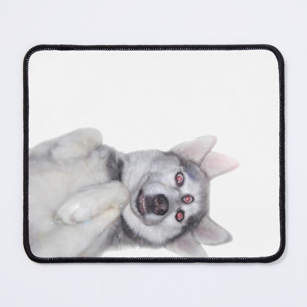 Item preview, Distorted Multi-Eye Husky Dog Glitch designed and sold by NostalgiaOS.