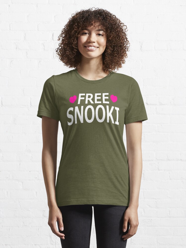 Womens Free Snooki V-Neck T-Shirt