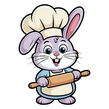 Artwork thumbnail, Chef Rabbit by jkrphoto