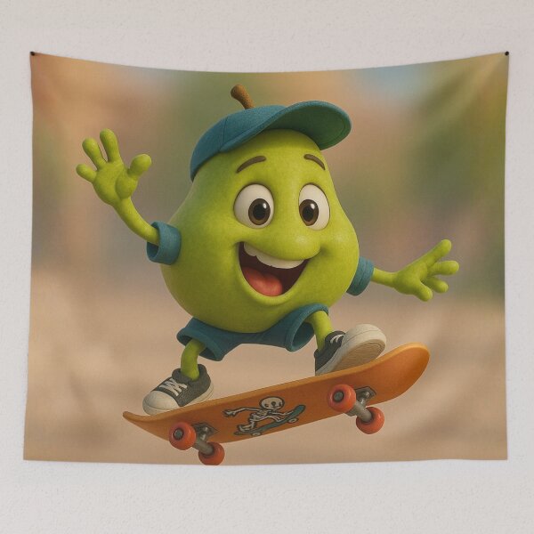 Item preview, Skater Pear designed and sold by Sillytoe.