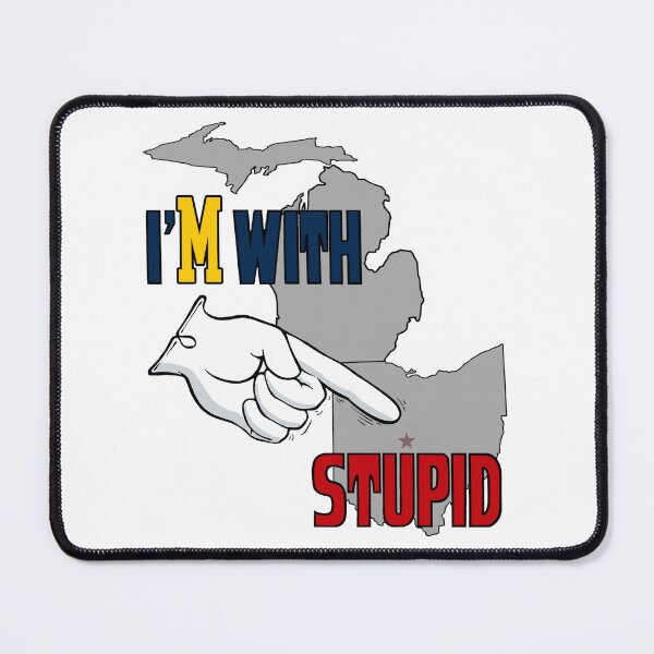 Item preview, I'm With Stupid (Michigan) designed and sold by 77Mongo.