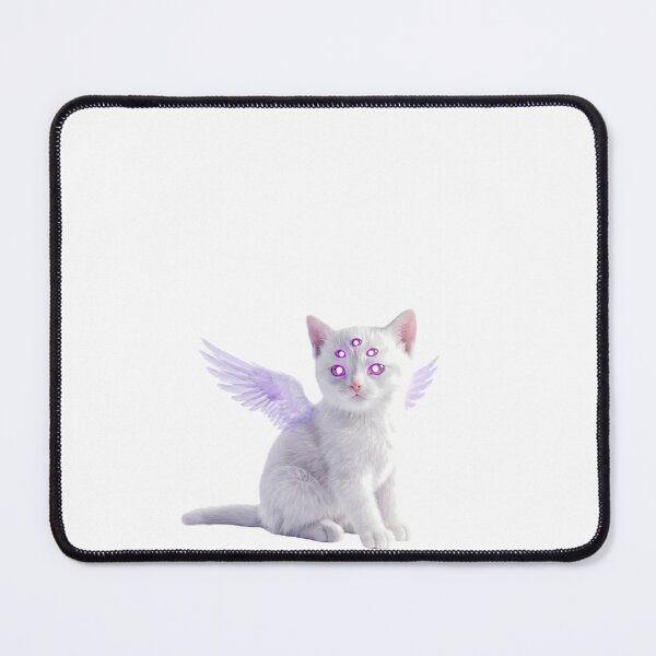 Item preview, Angel Cat with Wings and Eyes Dreamcore designed and sold by NostalgiaOS.