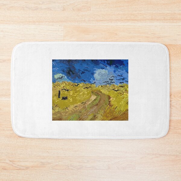 Item preview, Kuro Kitty in Art History: Wheat Field with Crows, Van Gogh designed and sold by NowellM.