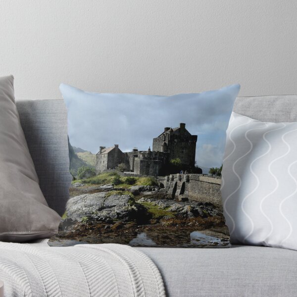 Item preview, Eilean Donan Castle Scottish Highlands Landscape Art Print designed and sold by ArcanePrintsxo.