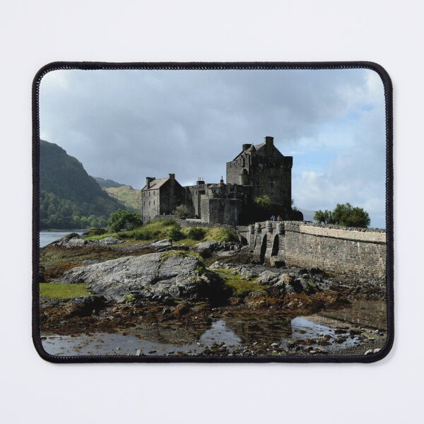 Item preview, Eilean Donan Castle Scottish Highlands Landscape Art Print designed and sold by ArcanePrintsxo.