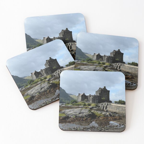 Item preview, Eilean Donan Castle Scottish Highlands Landscape Art Print designed and sold by ArcanePrintsxo.