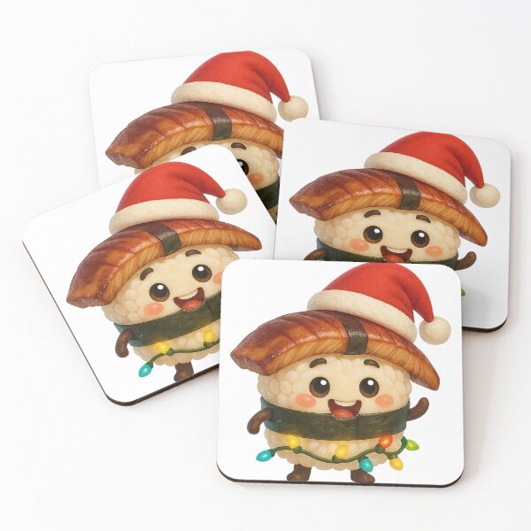 Item preview, Christmas Unagi Nigiri designed and sold by Sillytoe.