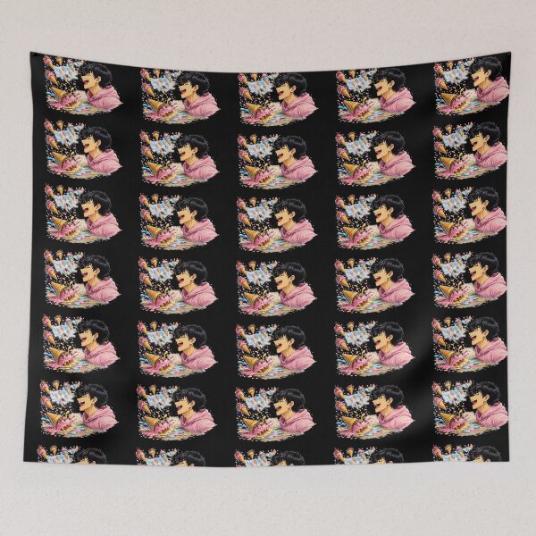 Item preview, Colorful Ice Cream Explosion - Anime Character Screaming with Flying Cones designed and sold by ARTGENERATESART.