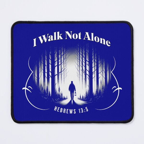 Item preview, I Walk Not Alone Christian designed and sold by Sachie's Studio.