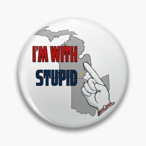 Item preview, I'm With Stupid (Ohio) designed and sold by 77Mongo.