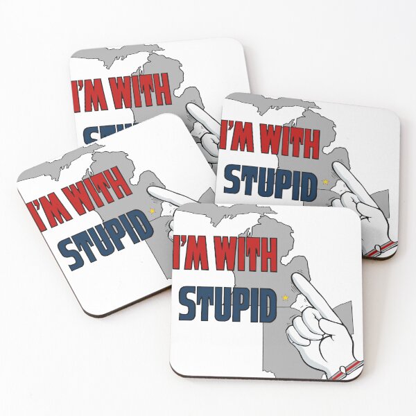 Item preview, I'm With Stupid (Ohio) designed and sold by 77Mongo.