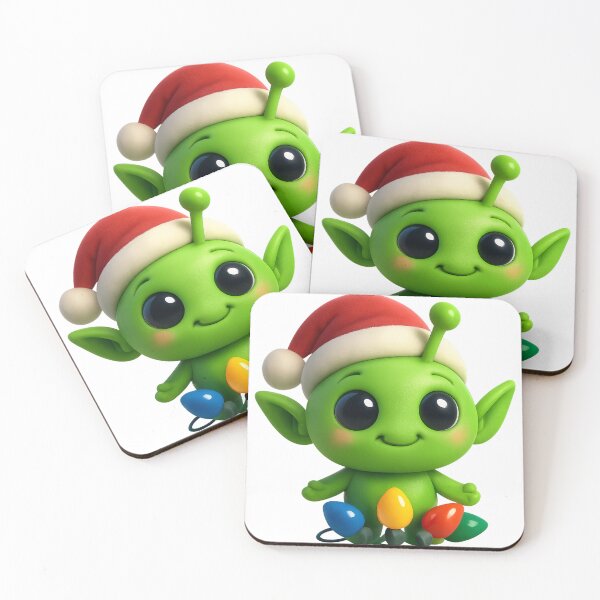 Item preview, Christmas Alien Boy designed and sold by Sillytoe.