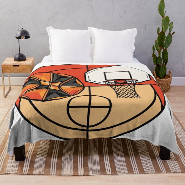 Item preview, Geometric Basketball Court T-Shirt Minimal Sports Design for Basketball Lovers designed and sold by Dzblack.