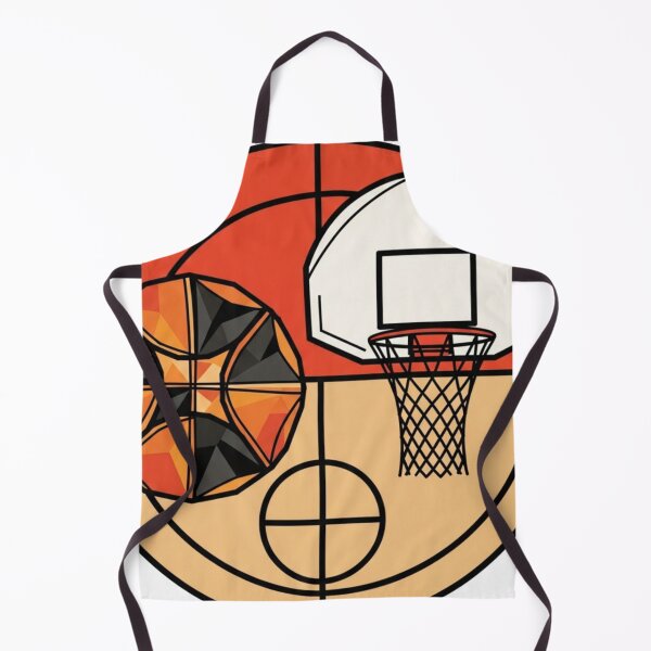 Item preview, Geometric Basketball Court T-Shirt Minimal Sports Design for Basketball Lovers designed and sold by Dzblack.