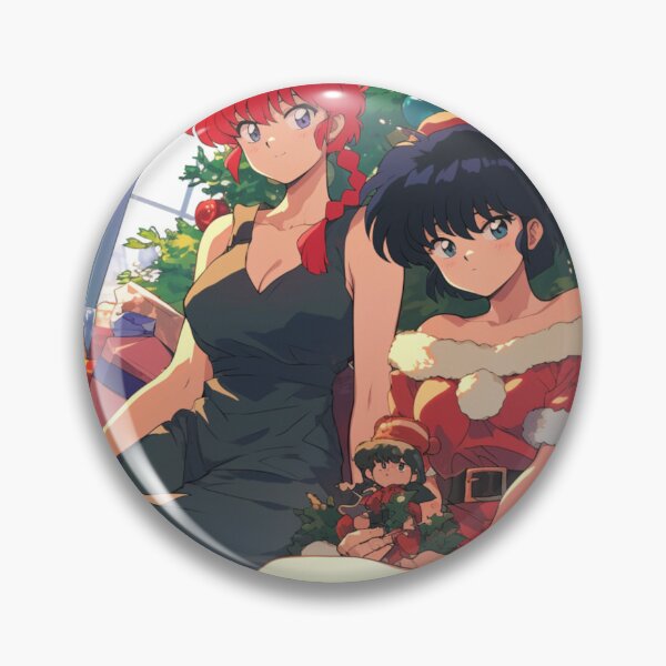 Item preview, Ranma and Akane Christmas designed and sold by Solace Sparkles.