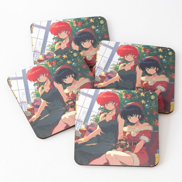 Item preview, Ranma and Akane Christmas designed and sold by Solace Sparkles.