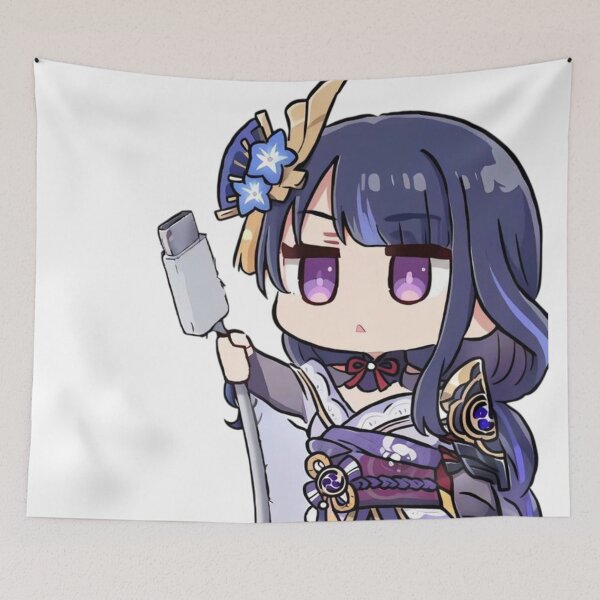 Item preview, Chibi Raiden Shogun Genshin Impact Unplugs Charger designed and sold by KomiArts.