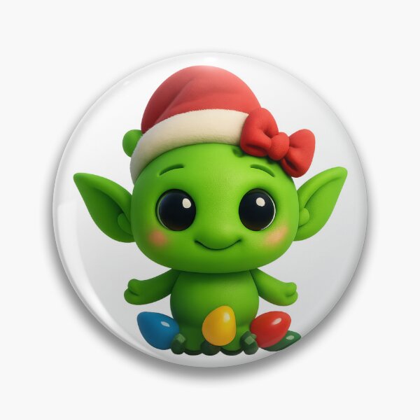 Item preview, Christmas Alien Girl designed and sold by Sillytoe.